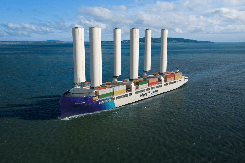 Revolutionizing Shipping: The First Wind-Powered&nbsp;Containership